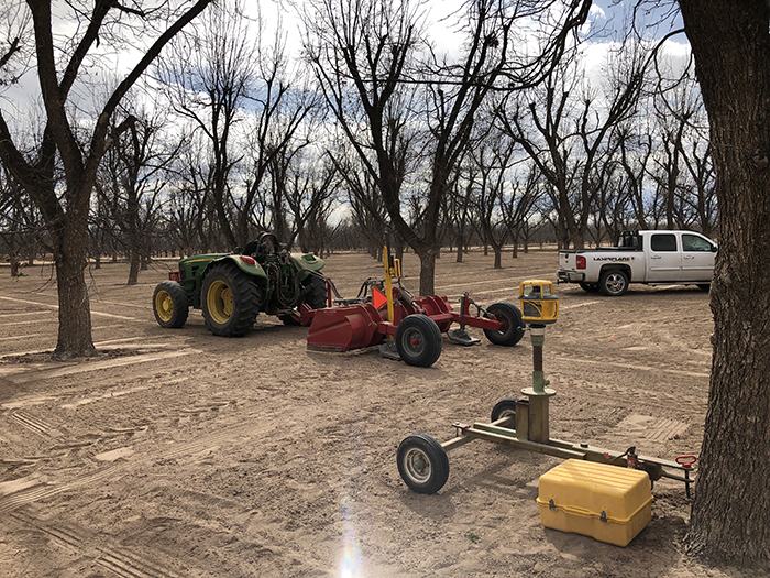 GPS and radio-control instrumentation supplied for agriculture equipment